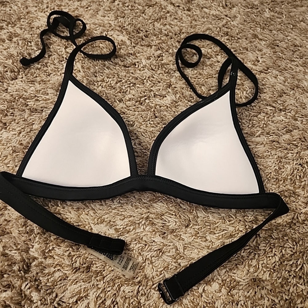 Victorias Secret Sexy Triangle Bikini Swim Top Small AA To C Stained Glass Look - Picture 3 of 5